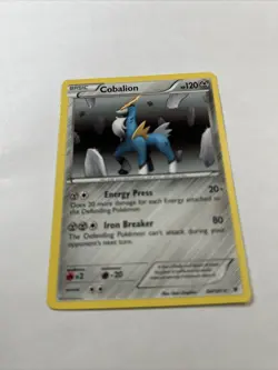 2011 Pokemon Black & White - Noble Victories Cobalion NM - Image 2