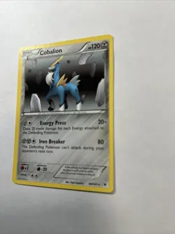 2011 Pokemon Black & White - Noble Victories Cobalion NM - Image 5