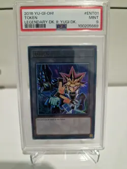 Yu-Gi-Oh! TCG Token Yugi #Ent01 PSA 9 - Image 1