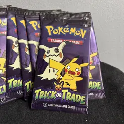 48 Unopened Packs of Pokemon Trick or Trade 2023 Booster Card Packs - Image 2
