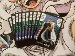 DON!! Card (10) OP12 Foil DON Silvers Rayleigh One Piece Card Game - Image 1