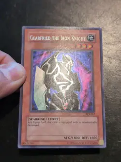 Yu-Gi-Oh! SECRET RARE HOLO CARD GEARFRIED THE IRON KNIGHT BPT-012 VLP - Image 2