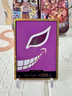 Donquixote Doflamingo DON Gold Frame Card PRB01 The Best One Piece TCG English! - Image 1
