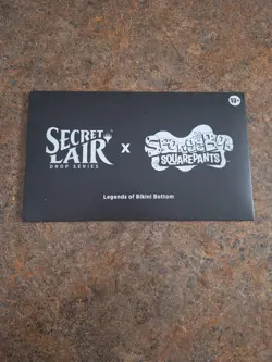 MTG Secret Lair x SpongeBob SquarePants Legends of Bikini Bottom Non Foil SEALED - Image 1