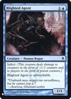 Blighted Agent The List Reprints 29 Foil NM - Image 1