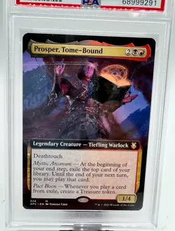 Prosper Tome-Bound BORDERLESS Adventures In The Forgotten Realms AFR PSA 10 #324 - Image 4