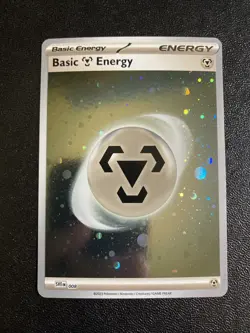 Pokemon 151 Steel Holo Energy HD Galaxy Cosmo Foil Variant 008 NM - Metal - Image 2