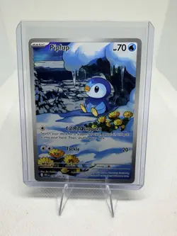Piplup 98/94 IR Illustration Rare NM - Pokemon TCG Phantasmal Flames - Image 1