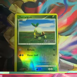 Turtwig 77/100 Burger King Platinum Promo 2009 Majestic Dawn Pokemon - Image 1