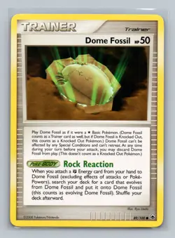 Pokemon TCG Dome Fossil 89/100 Majestic Dawn Normal LP - Image 1