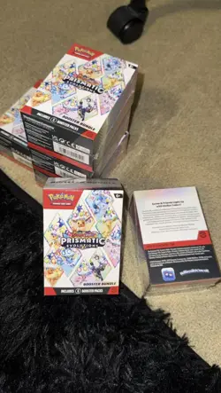 (6) Pokemon TCG Scarlet & Violet Prismatic Evolutions Booster Bundle LOT OF 6🔥 - Image 1