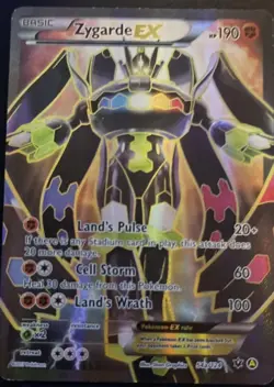 Zygarde EX 54a/124 Alternate Art Promo Pokemon TCG - Image 2