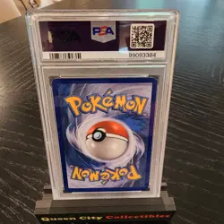 BAYLEEF - REV FOIL - PSA NM 8 - 2005 POKEMON EX UNSEEN FORCES #35 - Image 3