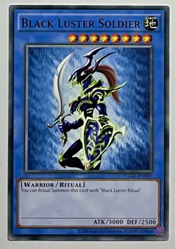 Black Luster Soldier YGLD-ENA01 (NM) Ultra Rare Unlimited YuGiOh 2020 - Image 1