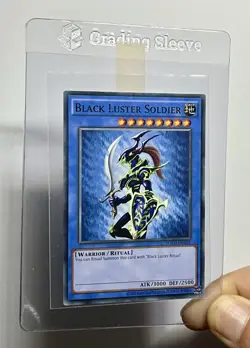 Black Luster Soldier YGLD-ENA01 (NM) Ultra Rare Unlimited YuGiOh 2020 - Image 3