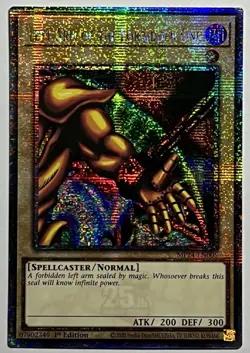 Left Arm Of The Forbidden One MP24-EN005 (NM) QC Secret Rare 1st Edition - Image 1
