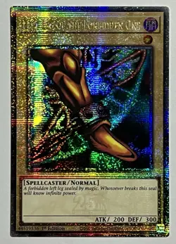Left Leg Of The Forbidden One MP24-EN003 (NM) QC Secret Rare 1st Edition - Image 1