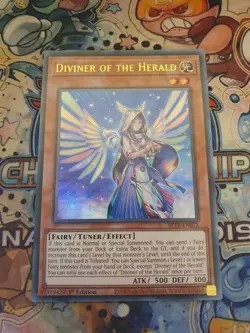 Yu-Gi-Oh! Diviner of the Herald BLTR-EN072 1st Edition Ultra Rare - Image 1