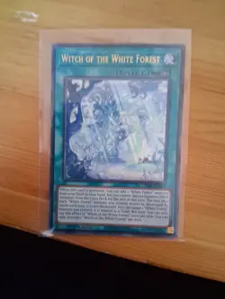 ALIN-EN058 Yu-Gi-Oh! Witch Of The White Forest Ultra Rare Near Mint - Image 1