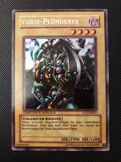 Yu-Gi-Oh! Vorse-Plunderer, CT2-DE003, Secret Rare, Limitiert, Deutsch, Good - Image 1