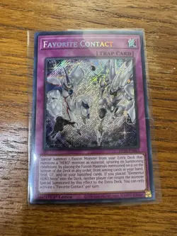 Yugioh Dueling Mirrors: Favorite Contact Prismatic Secret Rare MP24-EN063 NM - Image 1