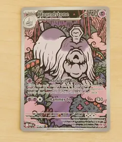 Houndstone 145/132 Pokemon Card - 2025 Mega Evolution - Image 1