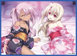 FGO Fate Grand Order Chloe von Einzbern Illyasviel doujin Card Sleeve Protector - Image 1