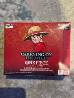 One Piece TCG: OP13 Carrying On His Will Booster Box Sealed English UK | SEALED - Image 1