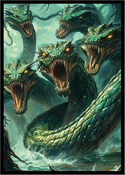 MTG Card Sleeves - Hydra - 100Ct Matte Art Card Sleeves, Perfect for MTG, TCG Ca - Image 1