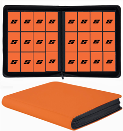 12 Pocket 720 Pockets Trading Card Binder, Ringless Side Loading Card Holder Alb - Image 1
