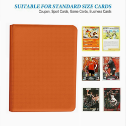 12 Pocket 720 Pockets Trading Card Binder, Ringless Side Loading Card Holder Alb - Image 3