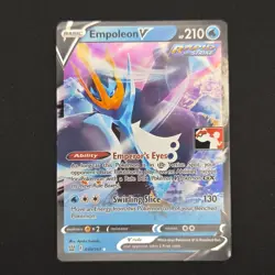 Pokemon TCG Card Empoleon V 040/163 Prize! Pack Series Stamped Promo - NM - Image 1