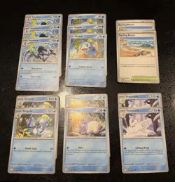 Inteleon Build & Battle Deck Cards Pokemon Mega Evolution - Image 1