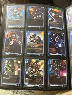 Gundam TCG NewType Rising Full Base Set C-LR Bonus Resource And Tokens 152card - Image 2