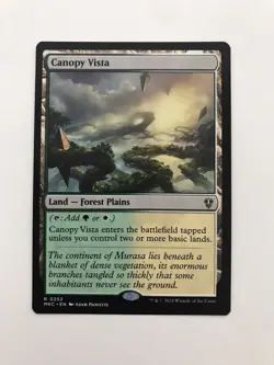 Canopy Vista MTG Magic the Gathering Card NM Near Mint MKC - Image 1