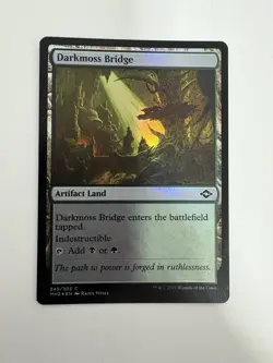 Darkmoss Bridge Foil MTG Magic the Gathering Card NM Near Mint MH2 - Image 1
