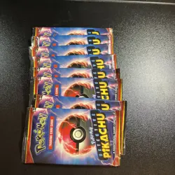 Pokemon TCG Detective Pikachu 4 Card Sealed Booster Pack (8packs) lot - Image 2
