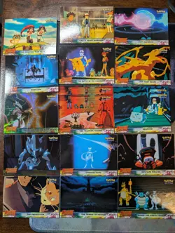 Pokemon Topps Mewtwo Strikes Back Card Lot Movie - Image 1