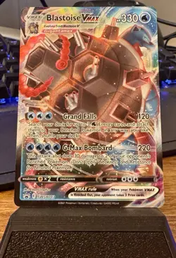 Blastoise VMAX SWSH103 Sword & Shield Promo Holo Card Near Mint Condition - Image 1