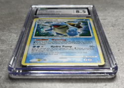 Pokemon Card Blastoise Holo Rare CGC 8.5 NM/Mint+, Secret Wonders 2/132, 2007 - Image 3