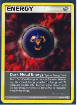 Dark Metal Energy - EX Team Rocket 94/109 NEAR INT BUY 2 CARDS GET 1 FREE!! - Image 1