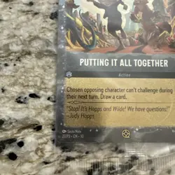 Zootopia • Putting It All Together Foil Card Disney Lorcana Promo 27/P3 • EN 10 - Image 5