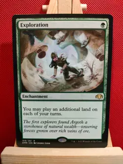 Exploration - Dominaria Remastered - Rare - NM (See pics) MTG - Image 1