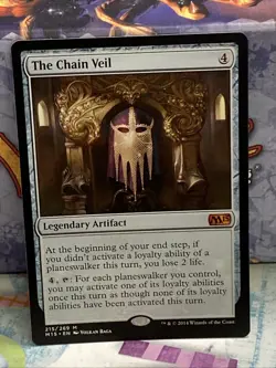 MTG Magic the Gathering The Chain Veil (215/298) Magic 2015 NM - Image 1