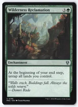 Wilderness Reclamation U Commander: Murders at Karlov Manor 196 NM - Image 1