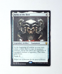 Magic The Gathering: Helm of the Host Dominaria Regular NM [MTG] - Image 2