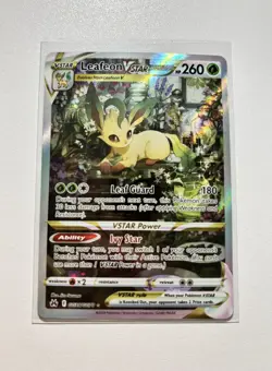 Pokemon TCG Leafeon Vstar Crown zenith: NM - Image 1