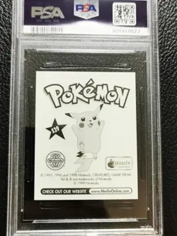 Merlin Pokemon 1999 Serie 1 Ash/Pikachu Snowflower Foil PSA 9*einzigste Weltweit - Image 3