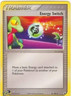 Energy Switch - Pokemon Ruby & Sapphire Set 82/109 - Pokemon Card EXC-NM - Image 1