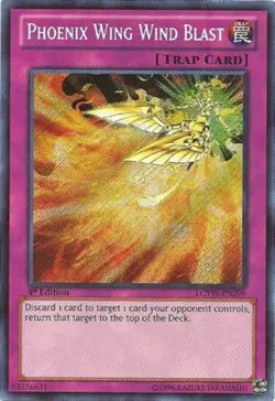 Yugioh! LP Phoenix Wing Wind Blast - LCYW-EN298 - Secret Rare - Unlimited Editio - Image 1